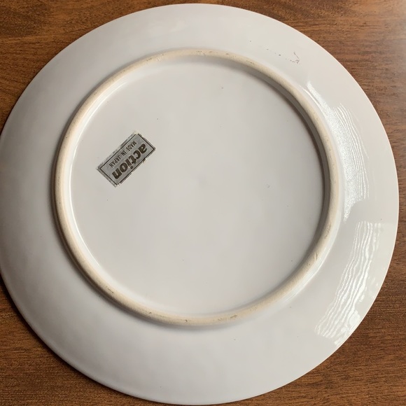 Vintage Kids Teddy Bear plate bowl cup set Child’s stone we are serving set 1985 - Picture 7 of 15